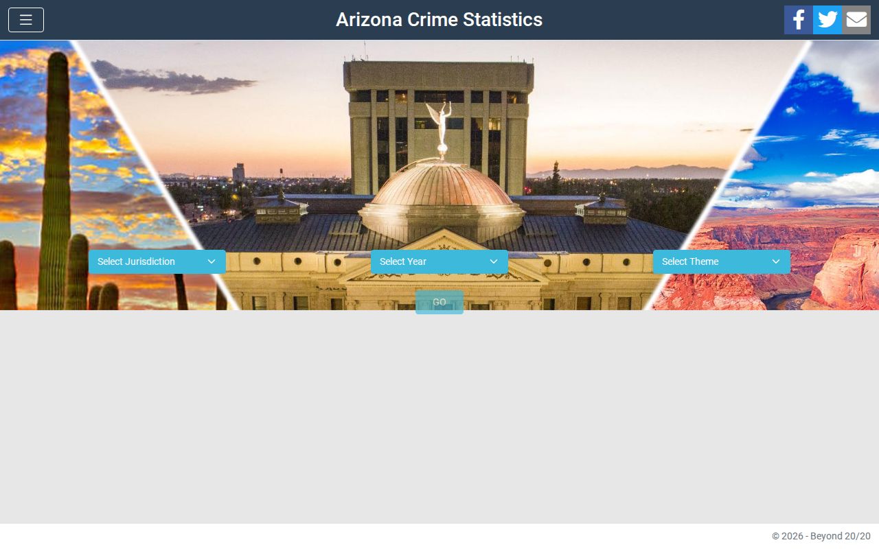 Gila County criminal history Arizona crime statistics portal